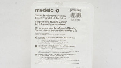 Medela 0097003S Starter Supplemental Nursing System with 80mL Container